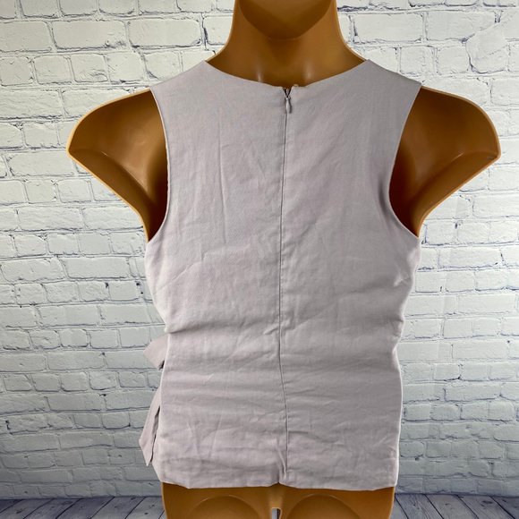 Sugar + Lips Sleeveless Belted Purple Mini Dress - Picture 7 of 10